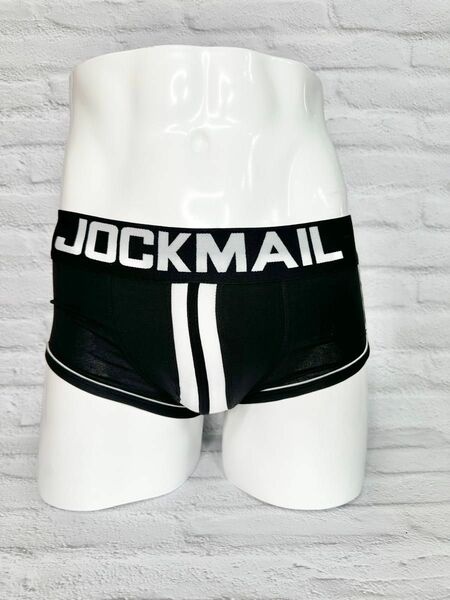 JOCKMAIL Oバックボクサーパンツ　Mサイズ　ブラック