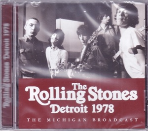 ■新品■The Rolling Stones ザ・ローリング・ストーンズ/Detroit 1978 -the Michigan broadcast-(CD)