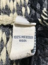 中古　Abercrombie&Fitci　 アバクロ カウチンニット メンズ サイズM セーター カーディガン アバクロンビー＆フィッチ_画像8