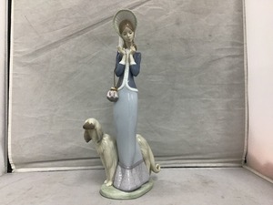 期間限定セール リヤドロ LLADRO 犬と散歩 西洋陶磁