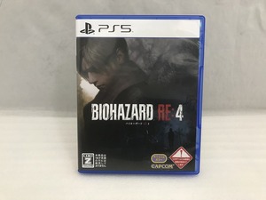 カプコン カプコン PS5ソフト BIOHAZARD RE：4 ELJM-30227