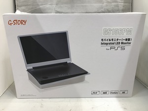 ジーストーリー G-STORY PS5用モバイルモニター GS156PM