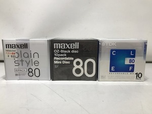 ティーディーケー TDK ジャンク MD１０本パックセット TDK/Maxell