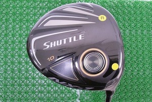 マルマン maruman SHUTTLE NX-1ドライバー IMPACTFIT MV 504 ロフト10 フレックスR 男性メンズ右利き ゴルファーGOLFの魅力