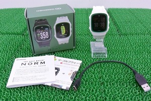 【1円スタート】 グリーンオン GreenOn 動作未チェックの為ジャンク品です THE GOLF WATCH NORM ノルム 腕時計型 ゴルフウォッチ