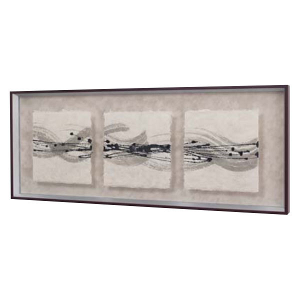 Interior Frame Interior Deco Processing such as hand-drawn patterns and pasting has been added to create a more elegant Japanese paper art. Japanese paper 900x350x40 AR3010, artwork, painting, others
