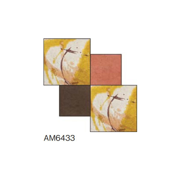 室内框架艺术面板 享受手绘和抽象图案与渐变和纯色的组合 和纸 4 排 AM6433, 艺术品, 绘画, 其他的