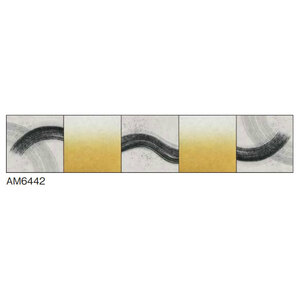 インテリアフレーム アートパネル 手描きや抽象柄とグラデーション・無地の組み合わせを楽しめます 和紙 45角5連 AM6442