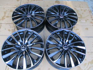 Ｗｅｄｓ　レオニスＶＴ　17×7.0Ｊ　+42　5Ｈ/114.3　中古アルミホイール4本セット