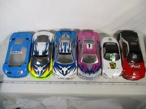 【ジャンク現状品】1円スタート ラジコンカー ボディ RC パーツ まとめ 車 おもちゃ レーシングカー　1FA4-T120-1MA031