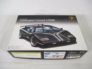 【中古未組立】青島文化教材社 1/24 スーパーカー No.04 ランボルギーニ カウンタック LP500R プラモデル 車 HO3-Ｔ80-1MA039