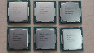 送料込み!!　Intel Core i5 9500 3.00GHZ　６個組