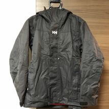 HELLY HANSEN マウンテンパーカー スノーウェア　スノボウェア　上着　ブラック ヘリーハンセン_画像1