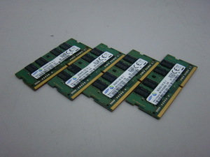 ☆4枚セット！サムスン/SAMSUNG ノートPC用メモリ 8GB 2Rx8PC4-2133P-SEO！(MID-2431)「クリックポスト」☆