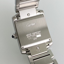 カルティエ タンク フランセーズ MM W51011Q3 ユニセックス 腕時計 te【中古】_画像7