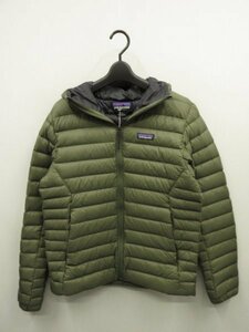 パタゴニア patagonia★定価￥45100（税込）★未使用★84702FA23 ロゴ メンズ ダウン セーター フーディ ダウンジャケット サイズS