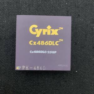 K557　IODATA　PK-486D　Cyrix　Cx486DLC-25GP　386から486へのCPUアクセラレータ　清掃、動作確認済