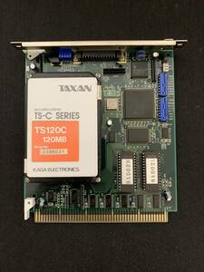 K620　TAXAN　TS120C　120MB　Cバス対応内蔵型SCSIハードディスクドライブ　動作確認済