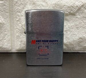 M　ZIPPO オイルライター　Make Your Happy 火花〇　　DD⑧