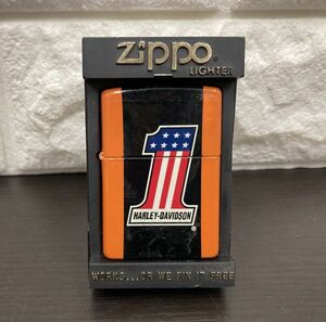 M　未使用　ZIPPO ハーレーダビットソン　オイルライター　ケース付き　CC②