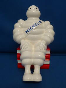 1 иен очень редкий! Michelin / viva n dam / Michelin man / копилка / красный гид /Bibendum Collection/ керамика производства / монета банк / фигурка / кукла / украшение 