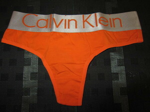 Calvin Klein Tバック オレンジ　Ｌサイズ　カルバンクライン　新品