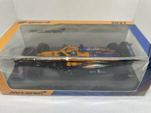 Spark 1/43 2021 アブダビGP McLaren(マクラーレン) MCL35M((12th)) D.Ricciardo(D.リカルド)