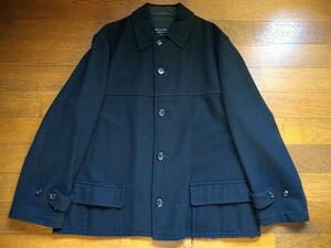 94AW 縮絨期 コムデギャルソンオムプリュス 裁ち切り ジャケット ブルゾン 黑M 1994AW comme des garcons homme plus 