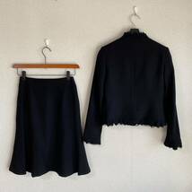 ケティ スカートスーツ 1 W62 黒 フリル 入学入園未使用に近い DMW_画像5