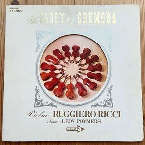 2LP 稀少盤 The Glory of Cremona レコード DGS-5004