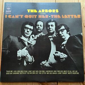 LP 稀少盤 見本盤 The Arbors アーバーズ/ あの娘のレター Featuring: I Can't Quit Her - The Letter レコード 美盤
