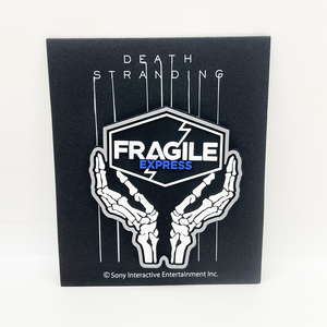 FRAGILE EXPRESS ラバー ワッペン DEATH STRANDING デス・ストランディング フラジャイル 小島秀夫