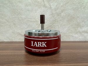 △LARK ラーク 当時物 レトロ 灰皿 喫煙具 回転灰皿 アンティーク ヴィンテージ (KS1-144)