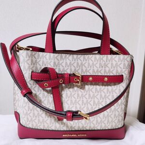 マイケルコース MICHEAL KORS EMILIA サッチェル スモール MK シグネチャー ショルダーバッグ ハンドバッグ