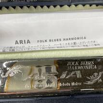 モ8*おまとめ ハーモニカ / MAJOR BOY トンボ Tombo Harmonica / FOLK BLUES HARMONICA ARIA / PUCK / 未検品 現状品_画像7