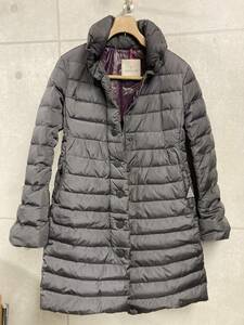 １円スタート！MONCLER モンクレール JURA GIUBBOTTO ダウンコート/フレアスリーブ レディース