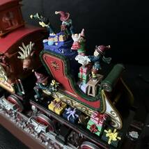 未使用品/激レア★ミスタークリスマス Mr.Christmas /SANTA'S EXPRESS サンタ トレイン エクスプレス 機関車 オルゴール★_画像8