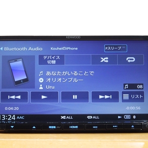 【0108(1】 MDV-D407BT 2023年最新地図 オービス 未使用アンテナ付 ワンセグ/DVD/Bluetooth/録音 KENWOODケンウッドの画像2