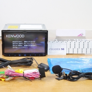 【0108(1】 MDV-D407BT 2023年最新地図 オービス 未使用アンテナ付 ワンセグ/DVD/Bluetooth/録音 KENWOODケンウッドの画像1