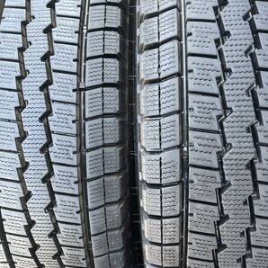 195/70R17.5 112/110 LT ダンロップ WINTER MAXX LT03 スタッドレス 2021年製 キャンター DUA 17.5×5.25 115-8TC TOPY製 再塗装 6本の画像8