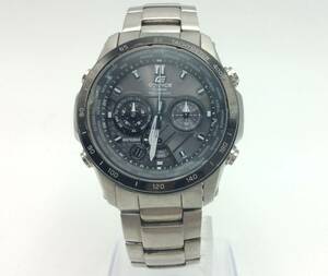 NN17■＜ソーラー/不動＞腕時計 CASIO EDIFICE カシオ エディフィス ジャンク EQW-T1010 現状品 動作/精度不明 ■