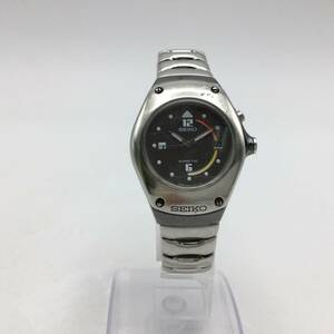 PP8■＜ジャンク＞腕時計 SEIKO セイコー KINETIC キネティック 3M22-0D30 メンズ デイト 純正ベルト 現状品 ■