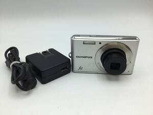 GG80■＜通電確認済み＞デジタルカメラ OLYMPUS オリンパス FE-4050 バッテリー 充電器付き / 現状品 ジャンク品 ■ 