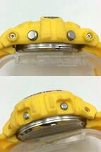 BB17■＜QZ/不動＞カシオ 腕時計 G-SHOCK Gショック FROGMAN イエロー系 フロッグマン DW-6300 1084 現状品 ジャンク ■_画像7