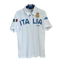 【送料無料】KAPPA GOLF ITALIA カッパ ロゴ刺繍ポロシャツ／ホワイト／Mサイズ_画像7