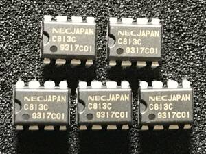 NEC μPC813C J FET入力 1回路 高速オペアンプ 未使用 5個1セット