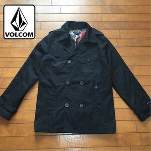 ★【 VOLCOM 】★ 綿/ポリ Zジャケット トレンチコート★サイズS★O747