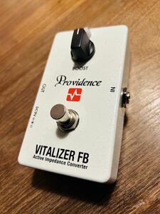 Providence VITALIZER FB VFB-1 ブースター付きバッファー ！つなぐと高音質に！