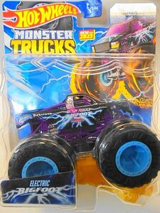 Hotwheels モンスタートラック エレクトリック ビッグフット ミニカー ホットウィール