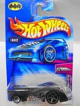 Hotwheels バットモービル ミニカー ホットウィール ハードノーズ バットマン DCコミック_画像2